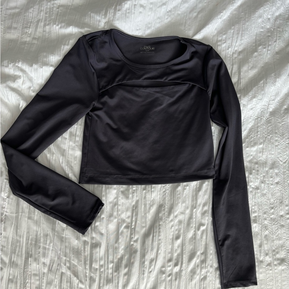 Spandex long sleeve top